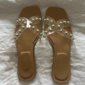 Zara Studded Sandals, size 40 / US 9